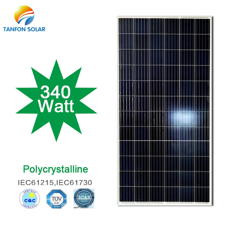 Solar Products for Home 340W Polycrystalline Solar Panel 