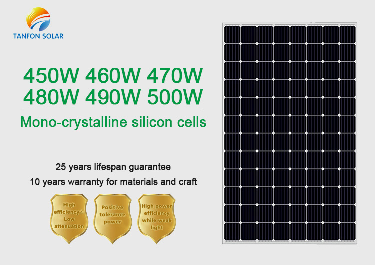 500 Watt Solar Panel