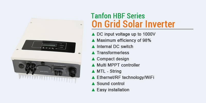 HBF series on grid 10kw solar inverter