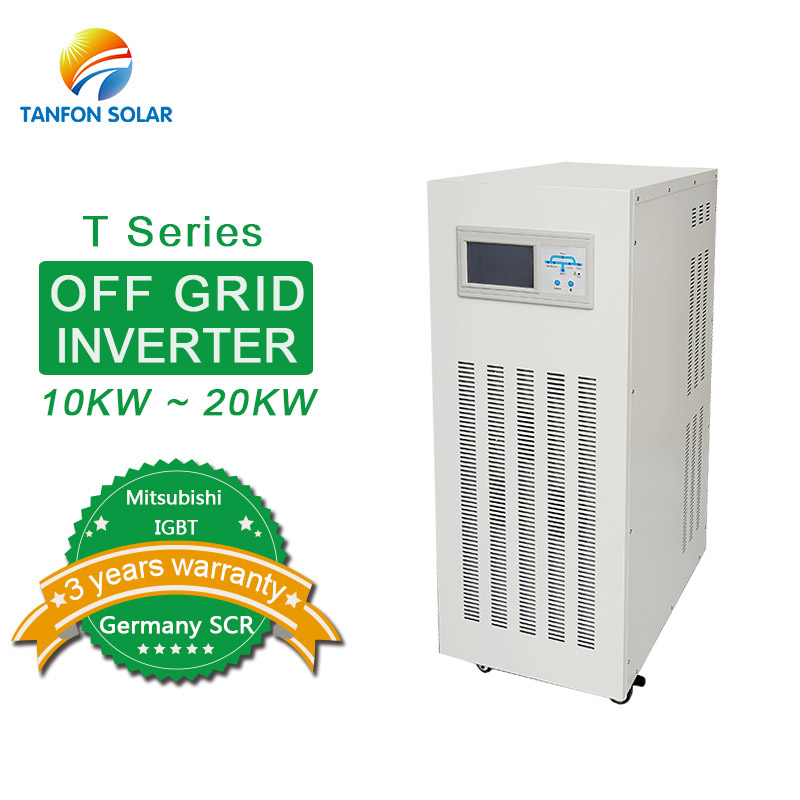 Off grid 10kw solar inverter three phase IGBT 20kw inverter