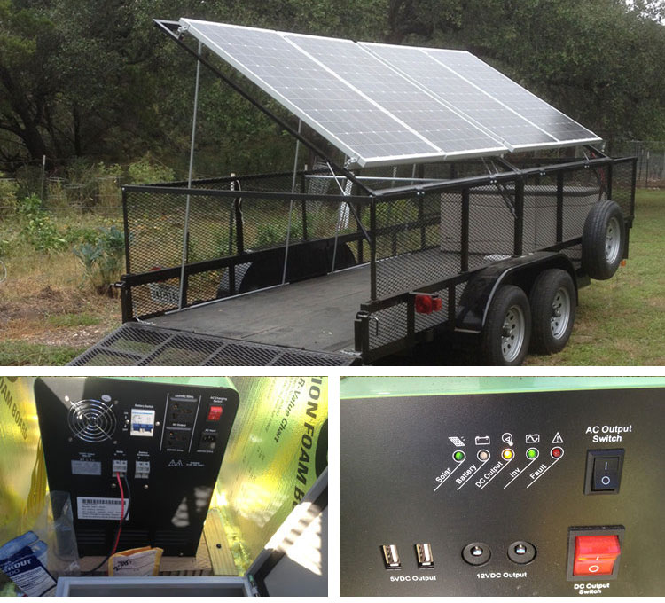 mobile solar generator