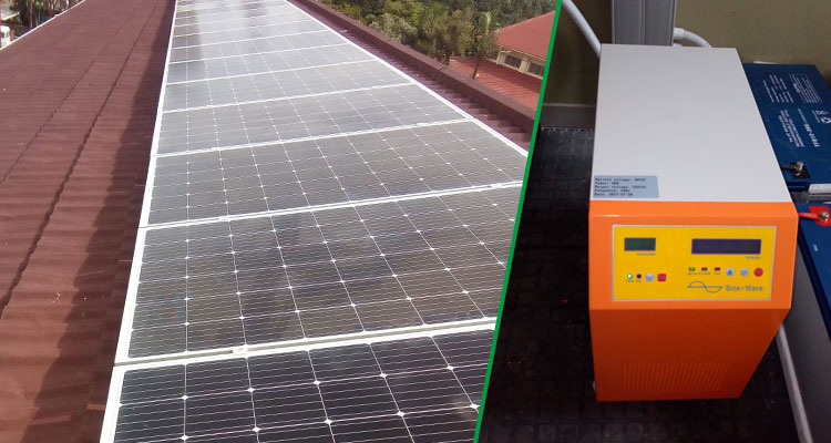 5KW hybrid solar inverter