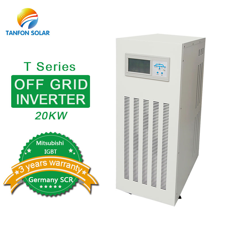 Three phase off grid 20kw solar inverter with IGBT