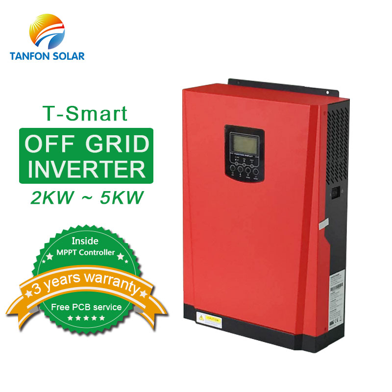 Off grid single phase 2kw 5kw solar inverter without battery