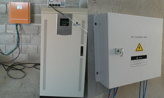 Tanfon T-100KW solar inverter in Haiti