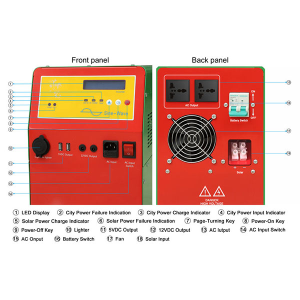 5kw off grid solar inverter price