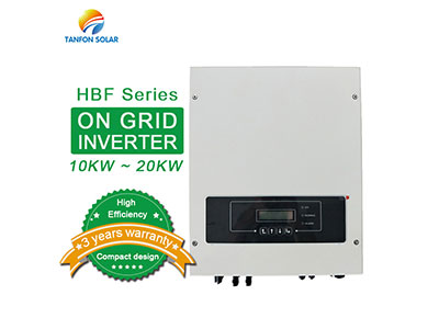 How does the on grid solar inverter work?