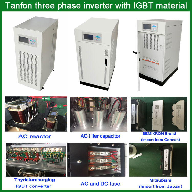 Tanfon-three-phase-inverter-with-IGBT-material