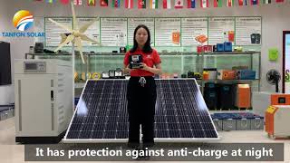 Tanfon solar charge controller introduction video