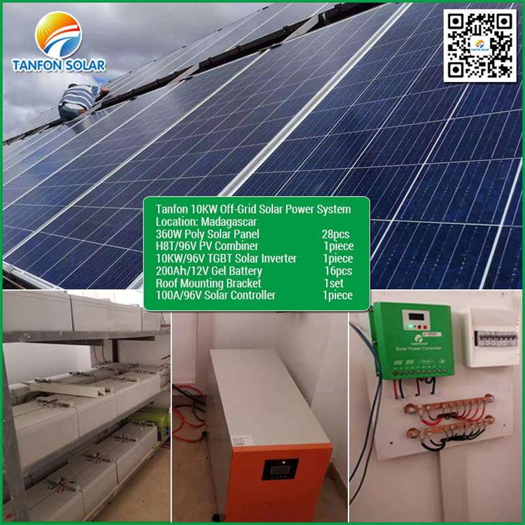 12KW power solar panel inverter dc to ac sine wave inverter with charger