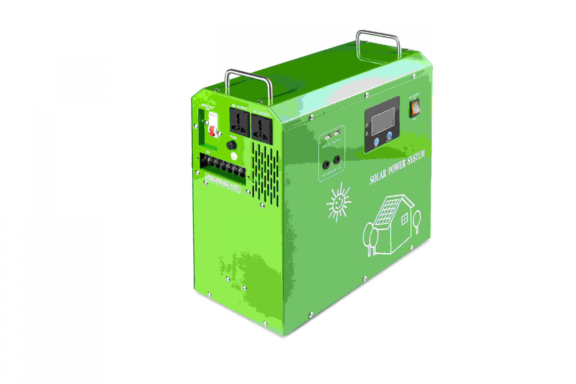 2000W Solar Powered Generator with lithium or gel battery