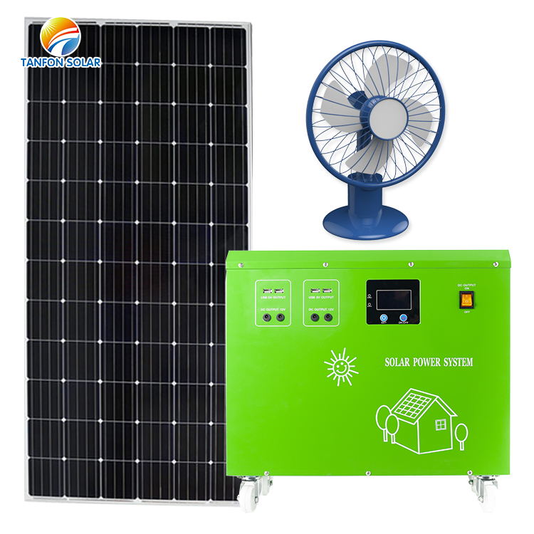 Hot Sales 1000w 1kw 1kva Solar Panel Kits All In One System