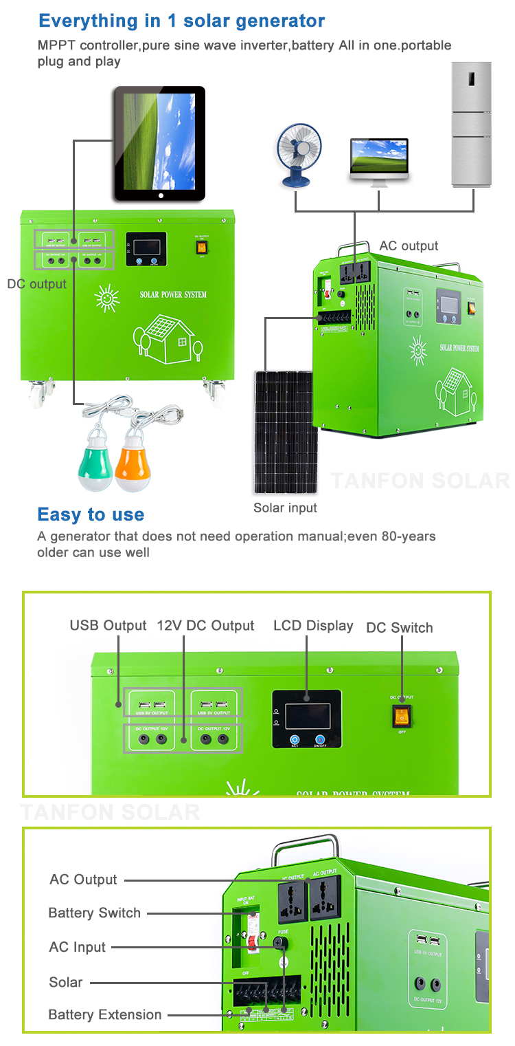 solar powered generator