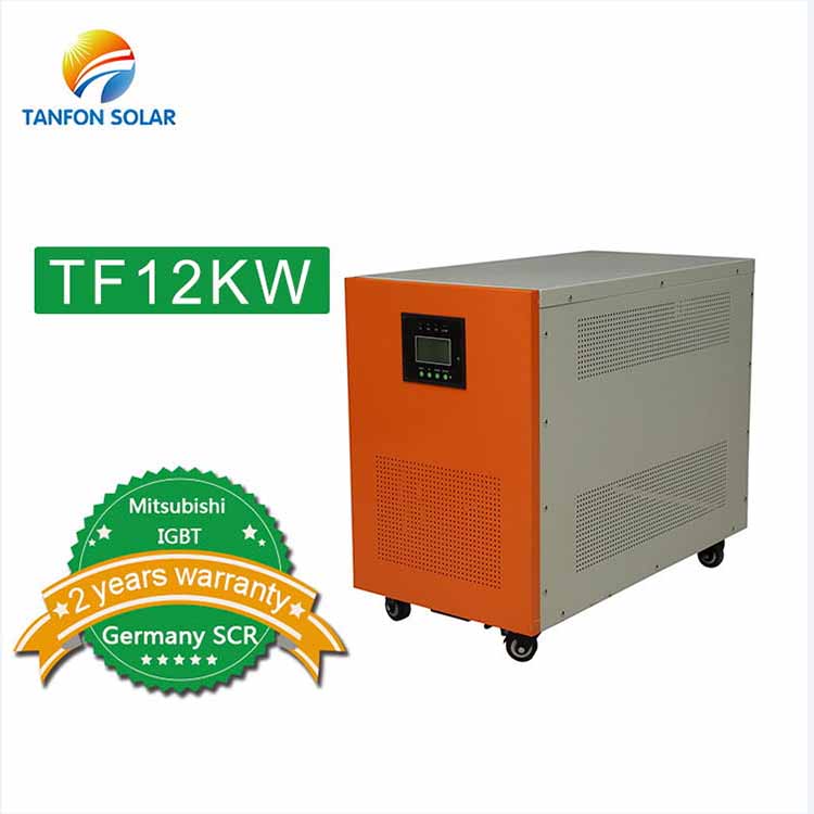 Installation Hybrid Inverter 110V 120V 240V AC DC 3.8kw 5.7kw 7.6kw 9.6kw 11.4kw