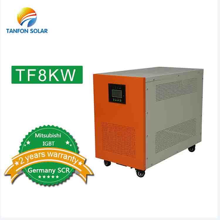 grid hybrid inverter 8KW panel power inverter