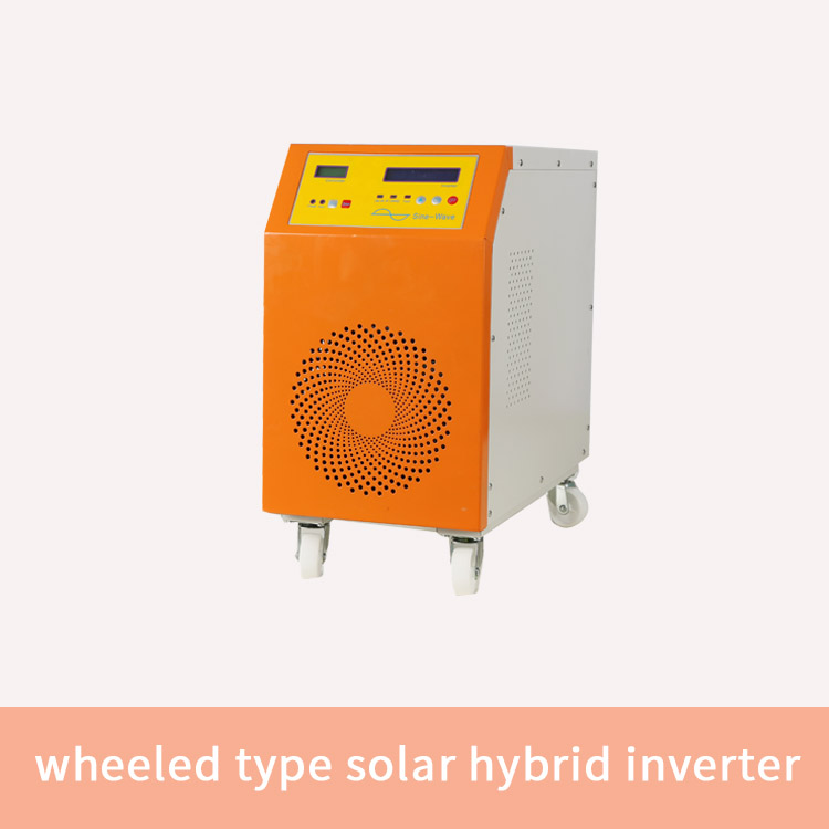 wheeled type solar hybrid inverter 300w-10kw