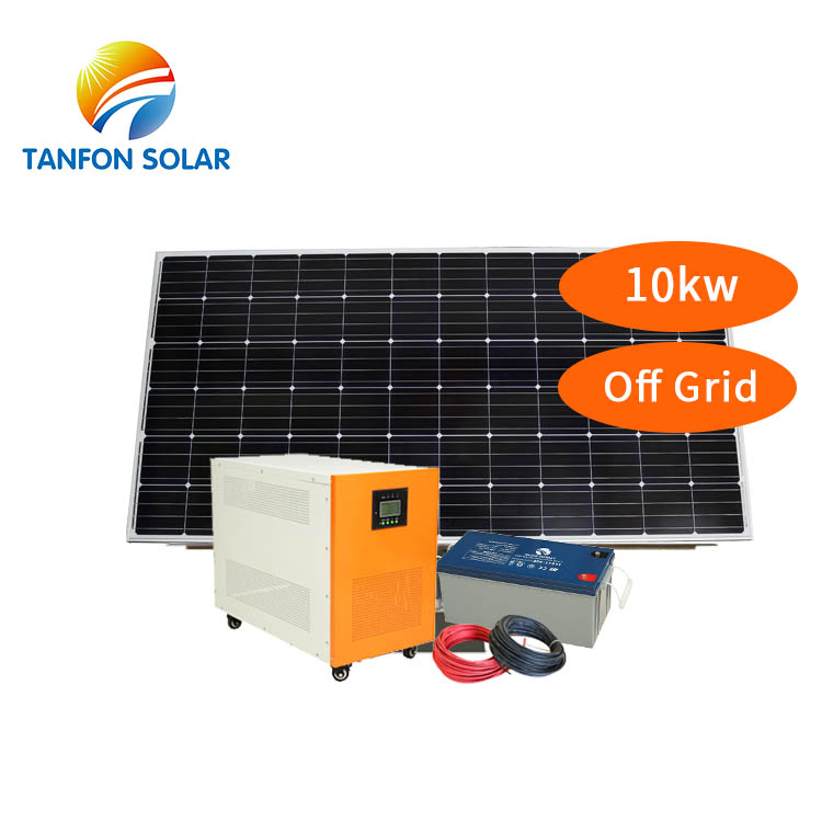 10kw Solar Panel Kit 10kva Off Grid Solar Power System Price
