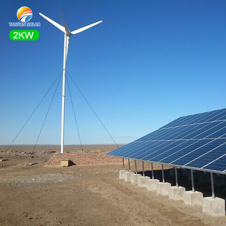 3kw wind solar system