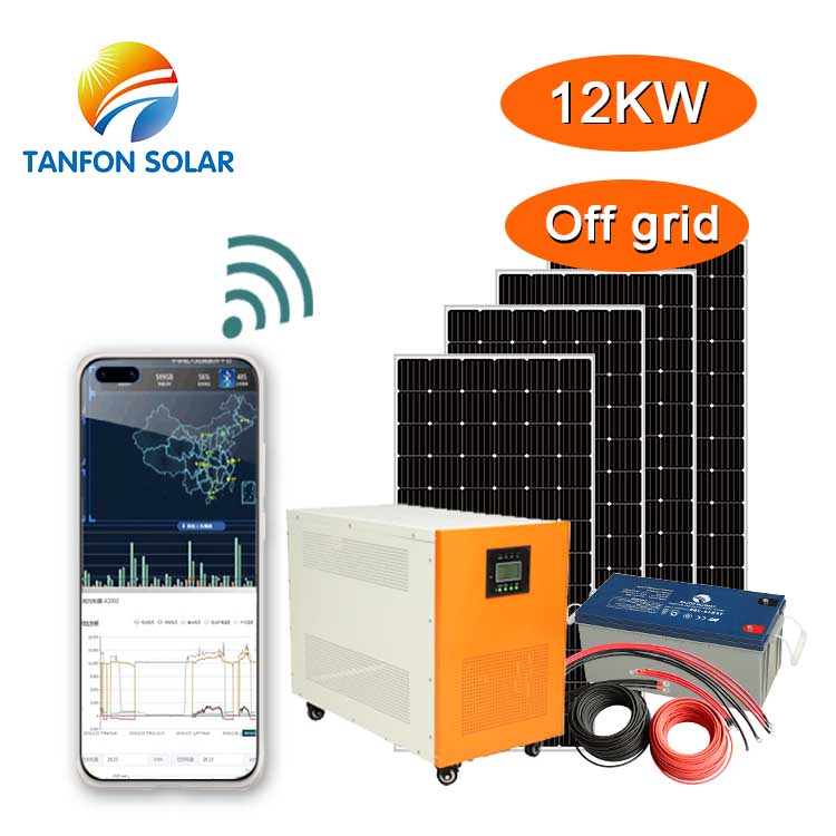 12KW Off Grid Solar Power System For Home