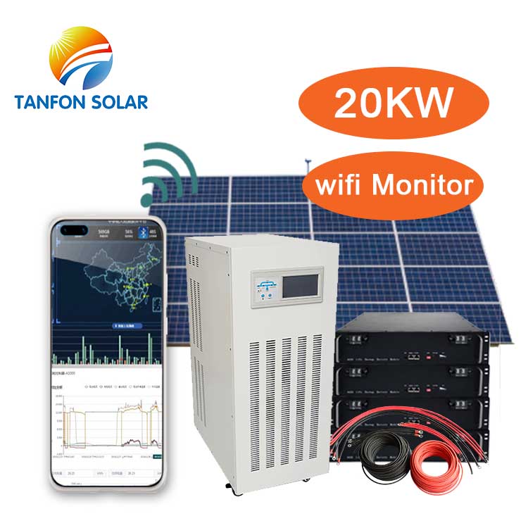 Commercial use 20kw Solar Energy System Ground Mount Solution Supplier