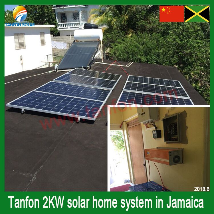 solar power system home 2kw with lithium battery Energy storage
