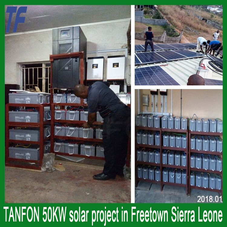 Factory Photovoltaic 50kw solar power system