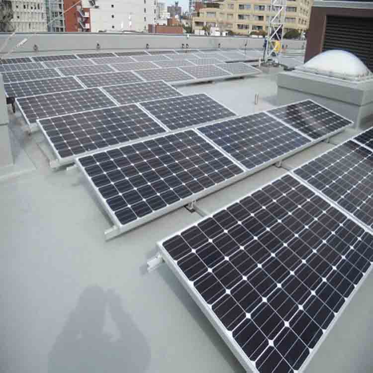 3 phase Hybrid Solar powered generator 60kw Solar Panel System