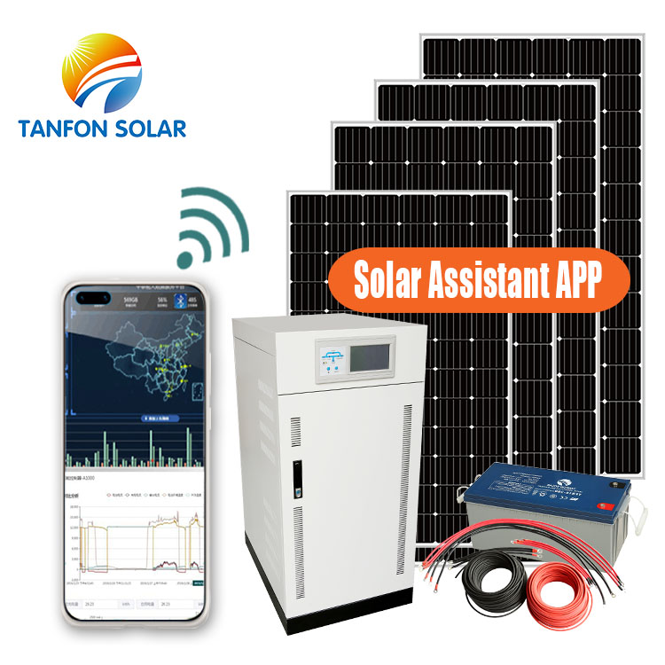 three phase solar system off grid inverter to power residential house