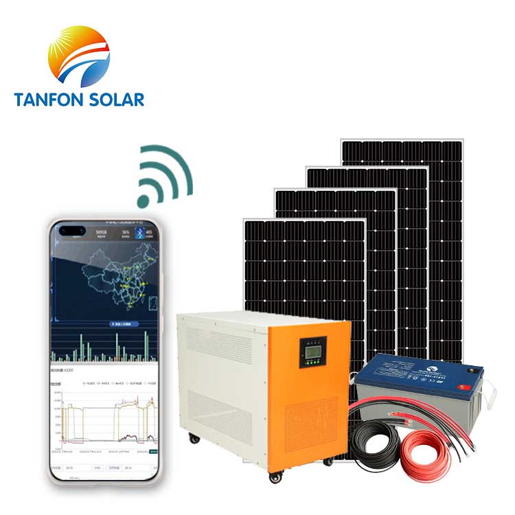 5kw fully powered solar system to run an entire home