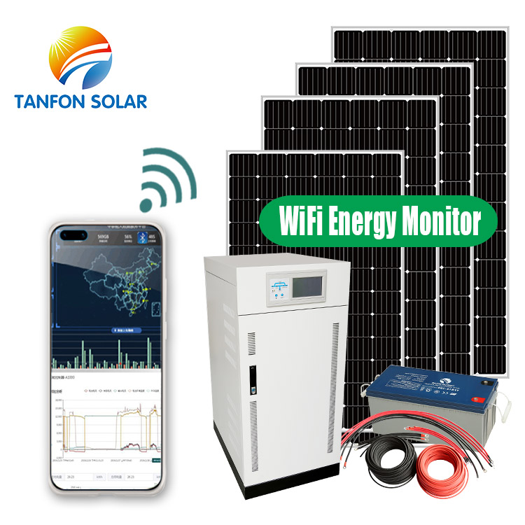 complete 80kw solar system set including battery storage