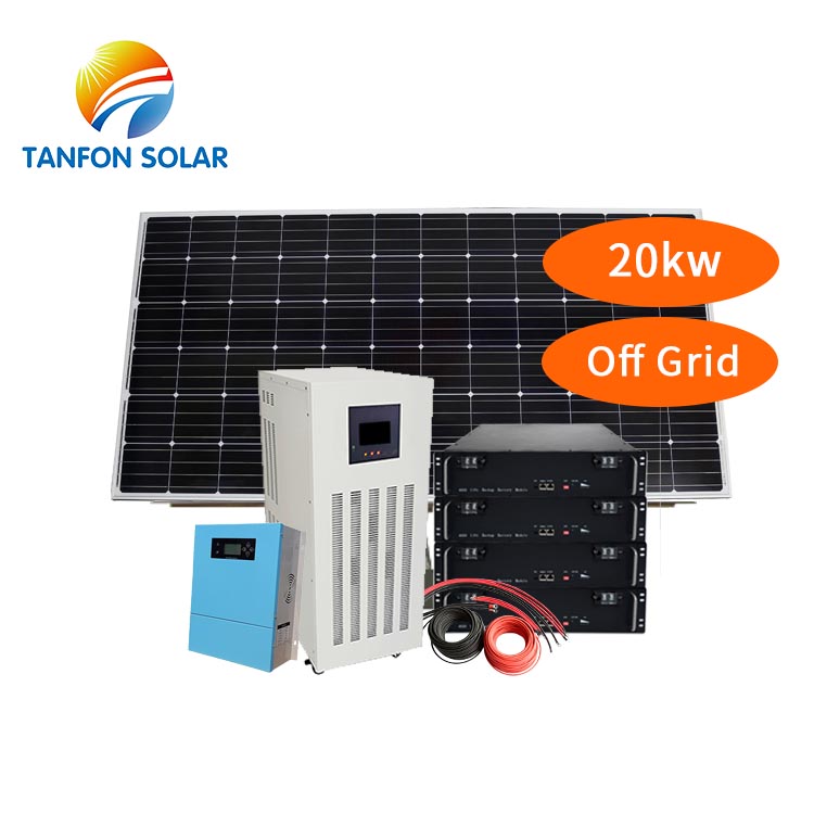 20000w off grid solar power system for pv solar panels home 20kw