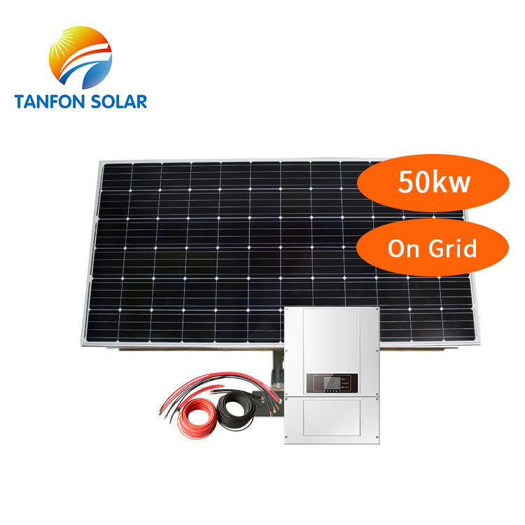 Biggest Solar Energy Companies High Efficiency On Grid 50KW Solar Panel System