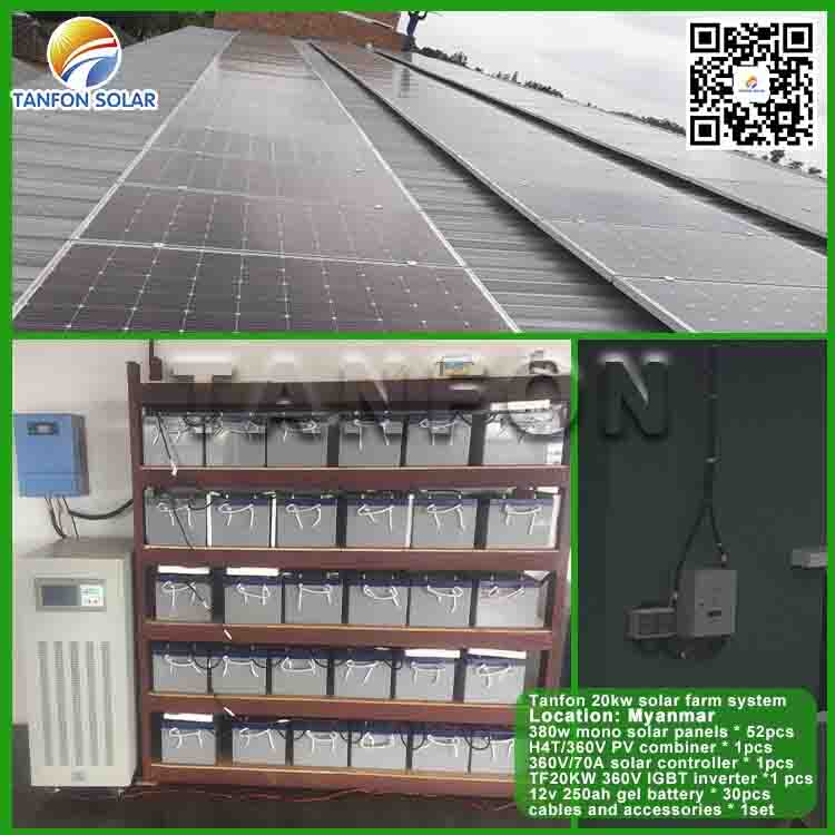 20 kilowat solar panel system Myanmar