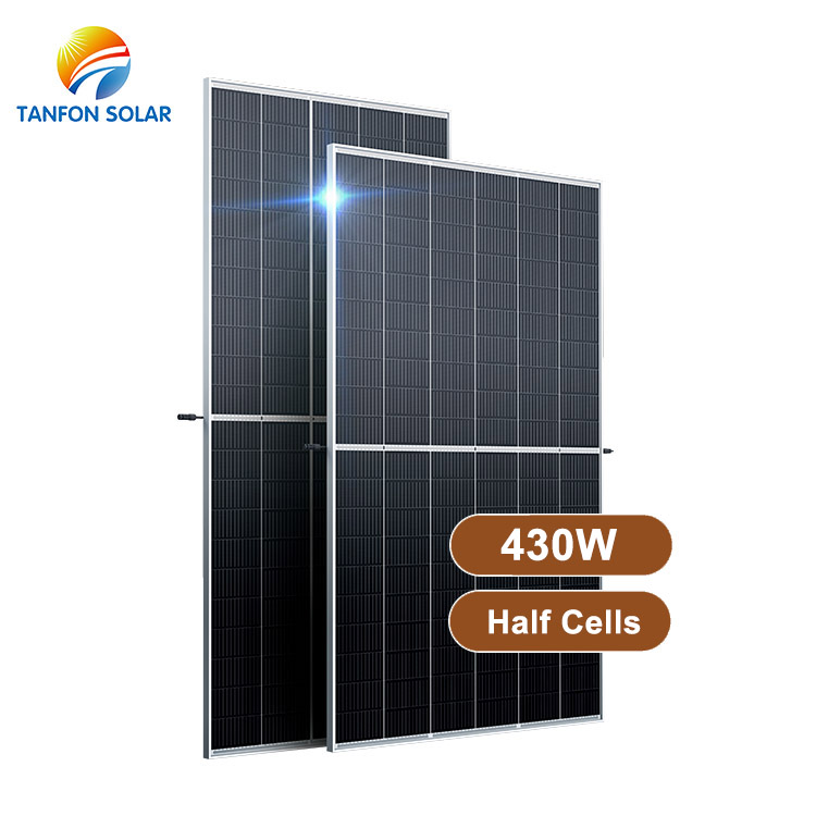 Half Cell Mono 430W. 440W 450W Solar Panel