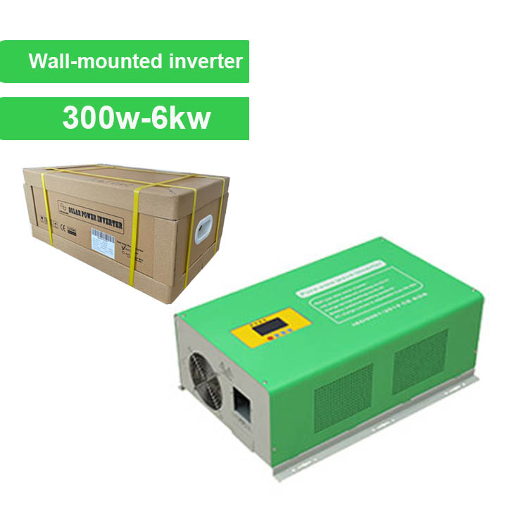 Wall-mounted Pure Sine Wave Solar Inverter 300w-6kw