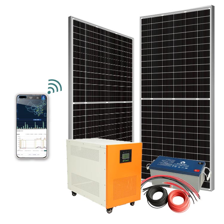 6KW 6000W Off Grid Solar Power System Kit For Home