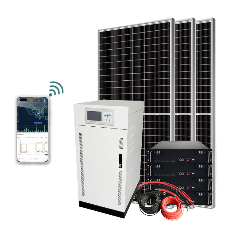 180KW Off Grid Solar System Price 180KVA Solar Power Panel With Battery