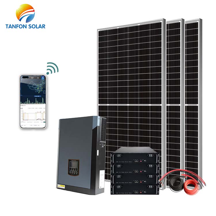Residential 5KW Solar Power System High Voltage Output