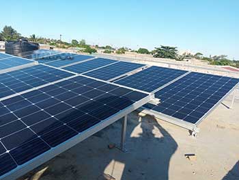 10kw off grid solar system in Mozambique