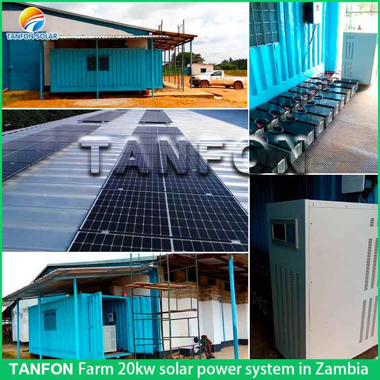 20kva solar system in zambia