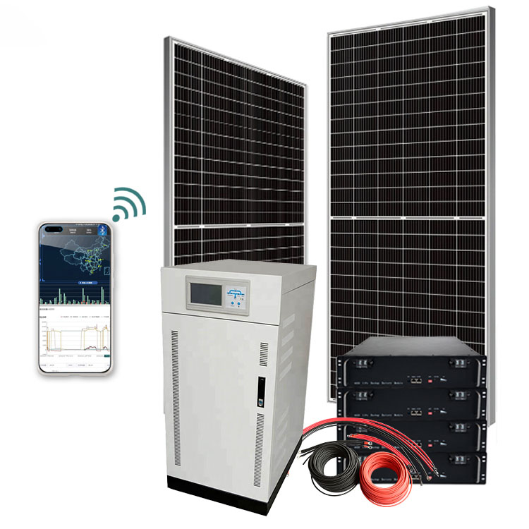 200KW Off Grid Solar System 200KVA Solar Power Panel With Battery
