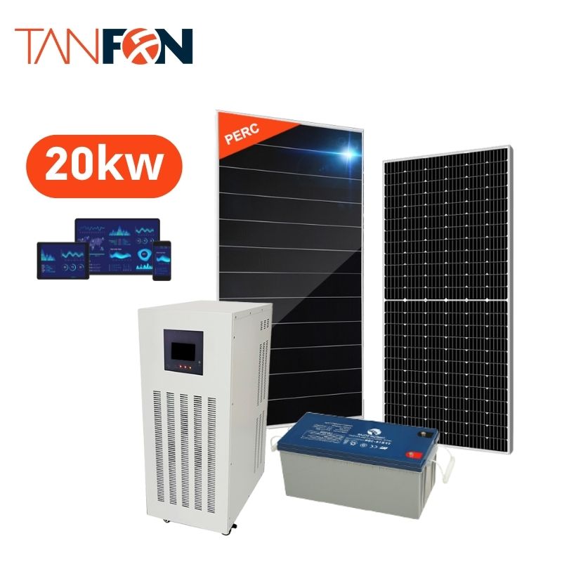 20KW 20KVA Off Grid On Grid Solar Energy System Supplier