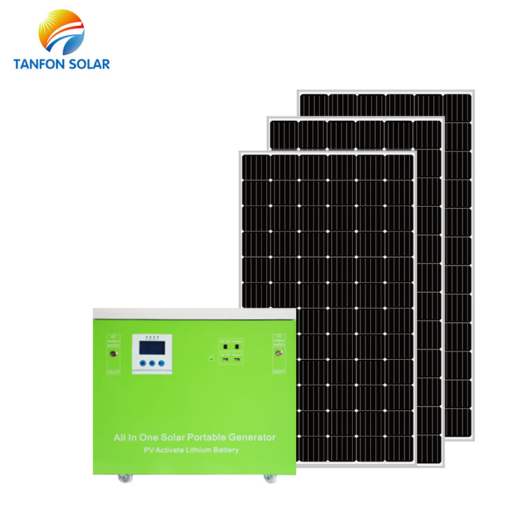 500w-3000w Portable Solar Generator